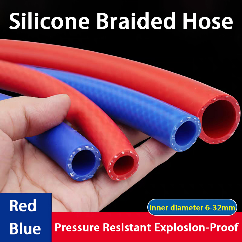 Flexible Hose Braided - 1 meter verdikte siliconen buis, hoge
