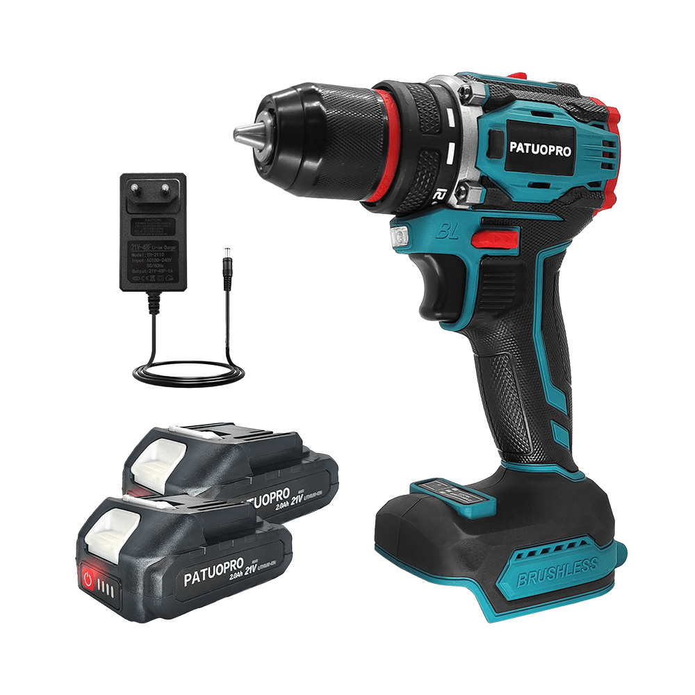 Makita Drill Ddf484 - PATUOPRO 21V Draadloze Borstelloze Elektrische Boor