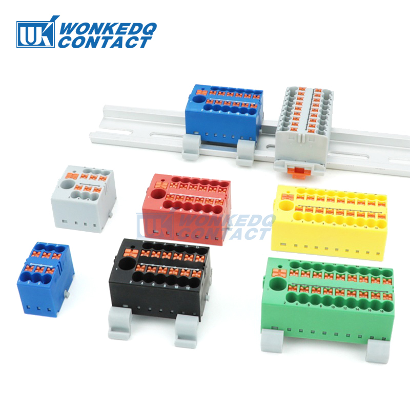 Push Fit Connector - Distributieblok PTFIX 2,5 mm2 2/4/6/7/12/13/18/19 Aansluiting