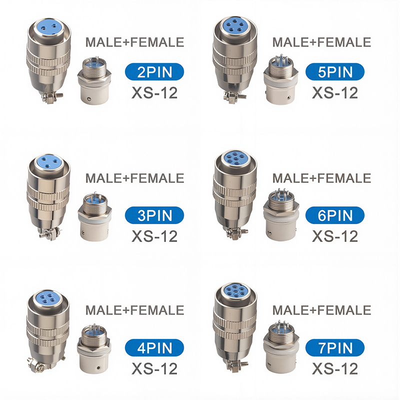 Push Fit Connector - 5/20PCS XS12 Connector 12mm Push-pull Ronde