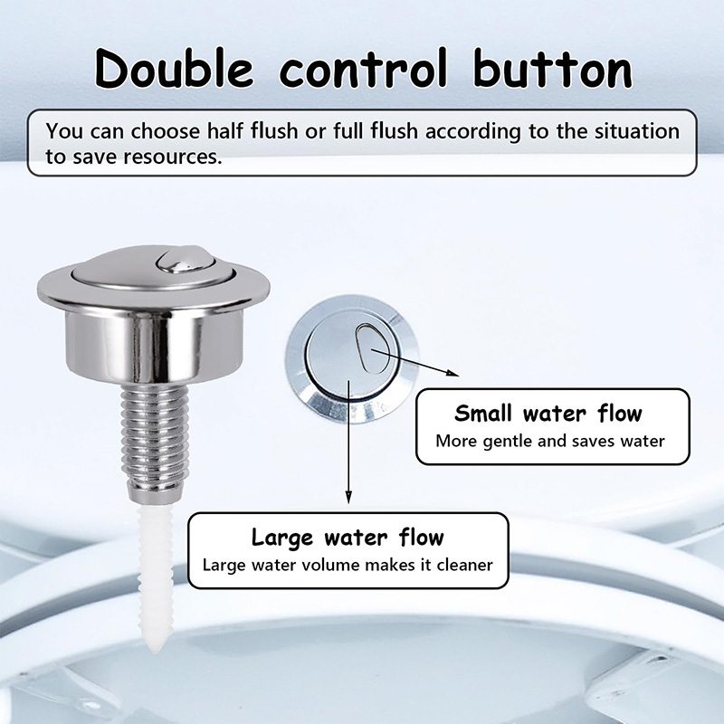 Dual Flush toiletknop Flushwis - Toilet Fill Valve recensie en prijs
