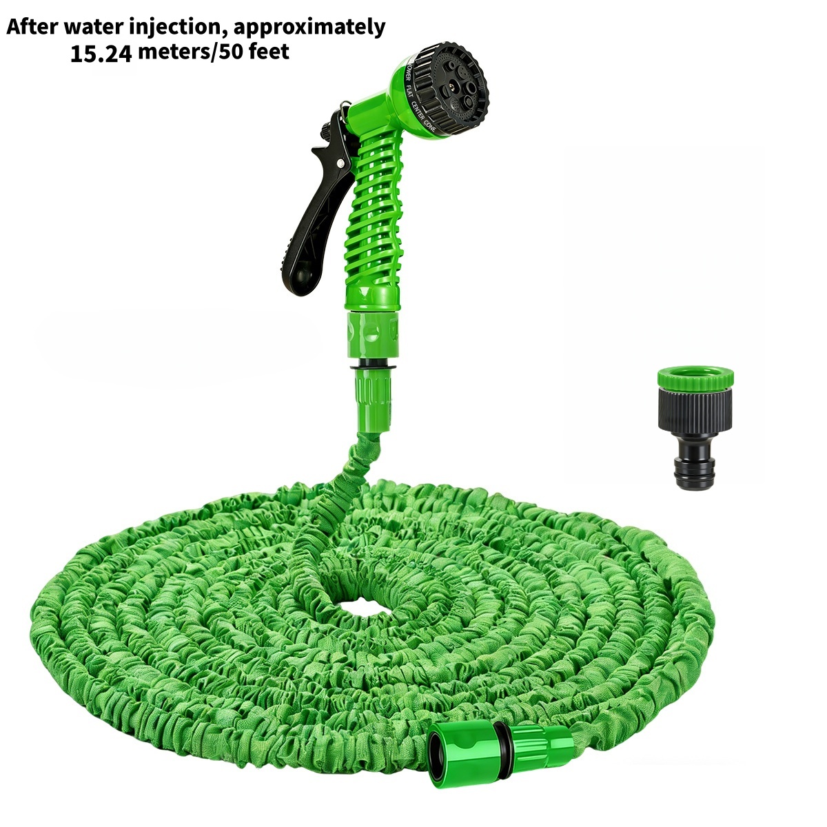 Groene uitbreidbare tuinslang  - Flexible Hose Braided recensie en prijs